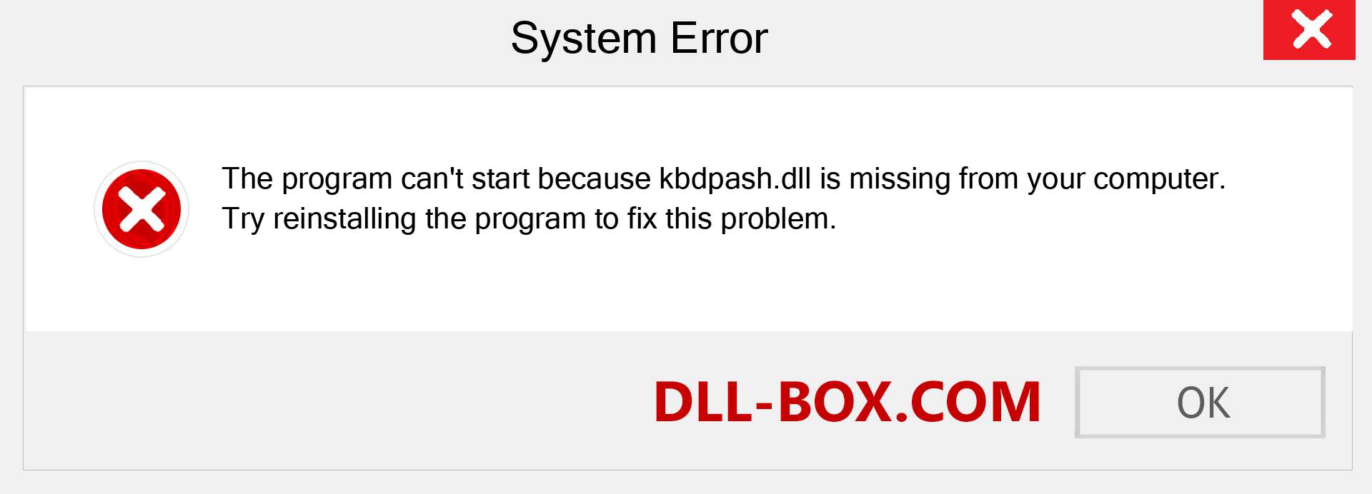  kbdpash.dll file is missing?. Download for Windows 7, 8, 10 - Fix  kbdpash dll Missing Error on Windows, photos, images